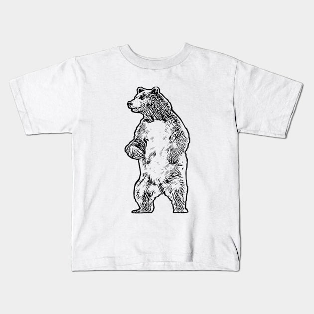 Grizzly Kids T-Shirt by Nimmersatt